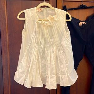 Marni top white size 40
